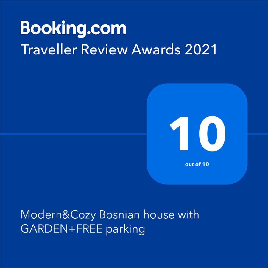 Modern&Cozy Bosnian House With Garden+Free Parking Hotel Сараево Екстериор снимка